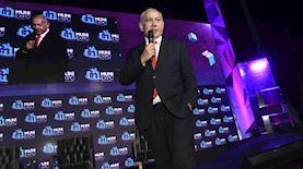 נתניהו בועידת אקספו, צילום: חורחה נובומינסקי